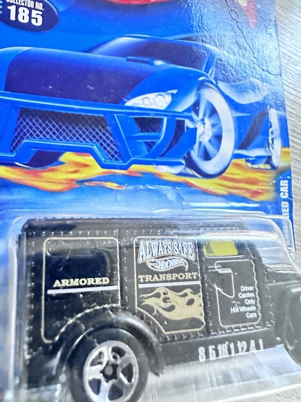 Hot Wheels Collector 185 Armored Car Mattel Diecast Truck New H38